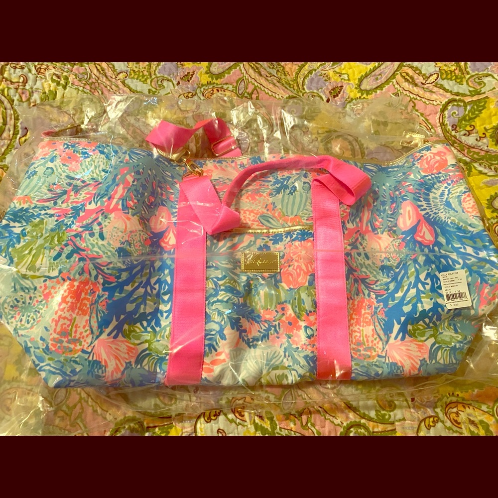 Lilly Pulitzer Duffle and Cross body
